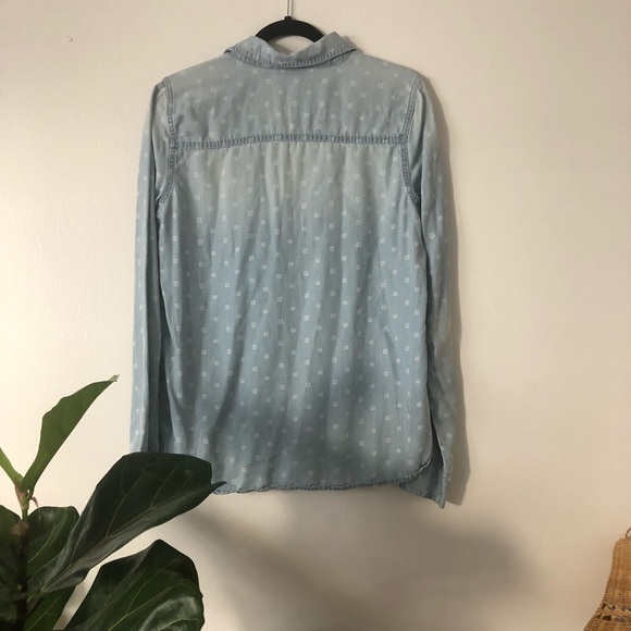 Halogen | Chambray| Sz S - Picture 3 of 4
